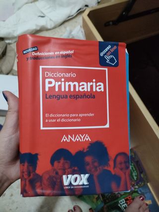 Diccionario voz primaria Anaya