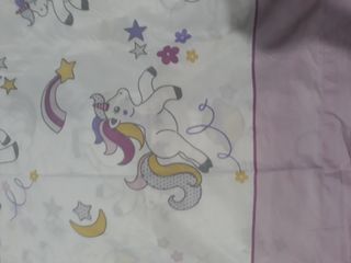 Sabana infantil unicornio