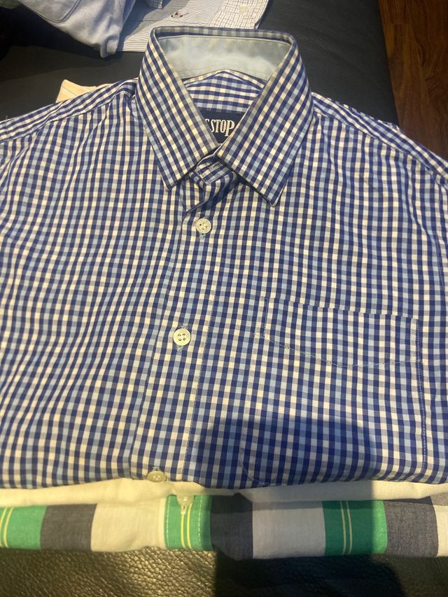 lote de 8 camisas talla 8  manga larga talla8