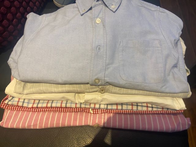 lote de 6 camisas manga larga talla 5/6 25€