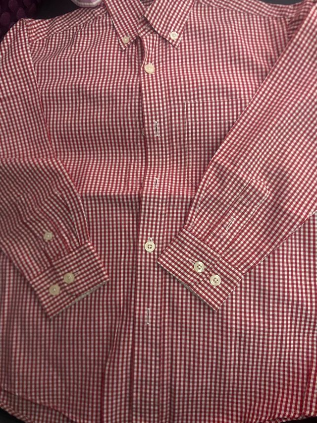 lote de 6 camisas manga larga talla 5/6 25€