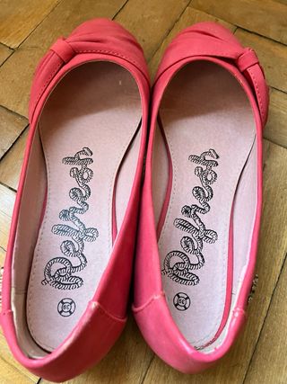 Zapatos manoletinas rosas 39