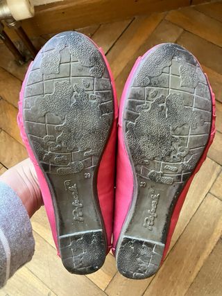 Zapatos manoletinas rosas 39