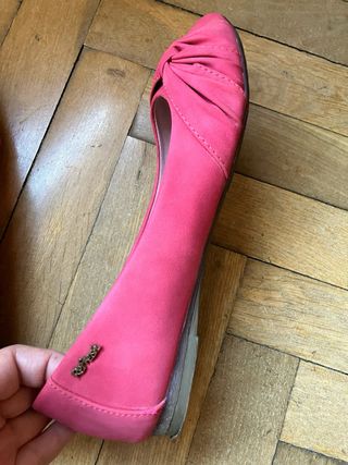 Zapatos manoletinas rosas 39