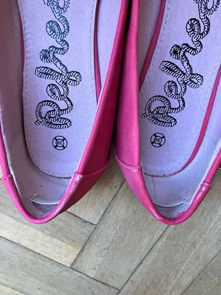 Zapatos manoletinas rosas 39