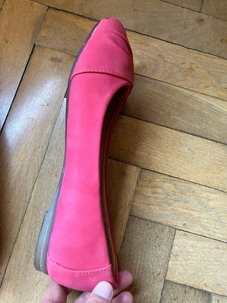 Zapatos manoletinas rosas 39