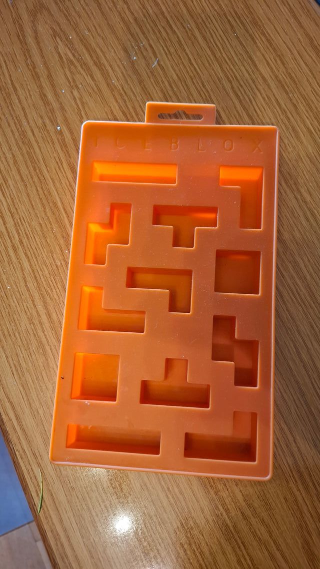 Hielos en forma de Tetris