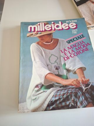 8 riviste vintage Milleidee ben tenute