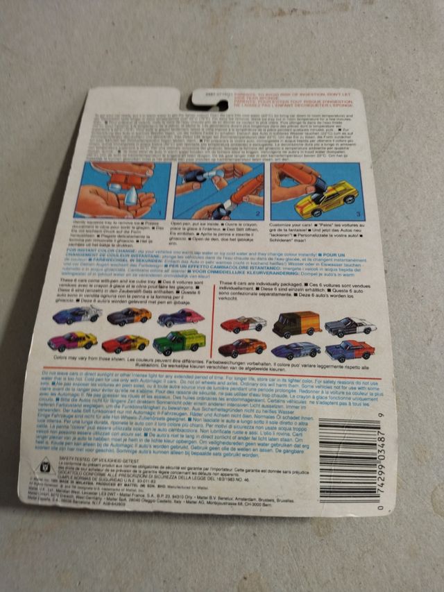 Auto magic Hot Wheels cambiacolore