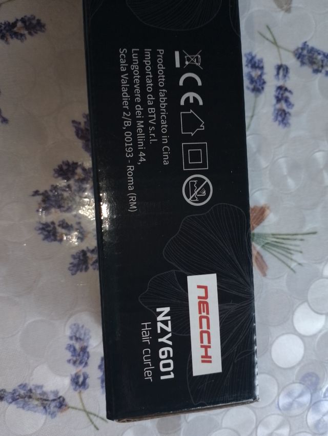 Piastra per ricci Necchi NUOVA