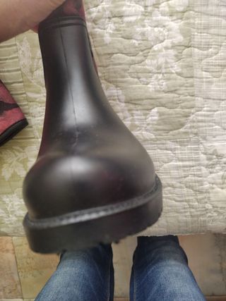Botas de goma mujer. Super originales