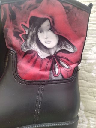 Botas de goma mujer. Super originales