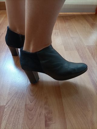 Botines negros wonders 