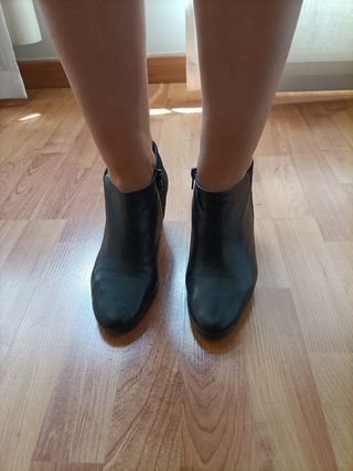 Botines negros wonders 