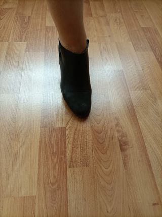 Botines negros wonders 