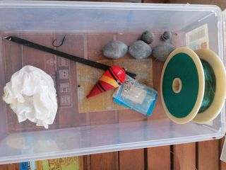 Cañas de pescar y accesorios