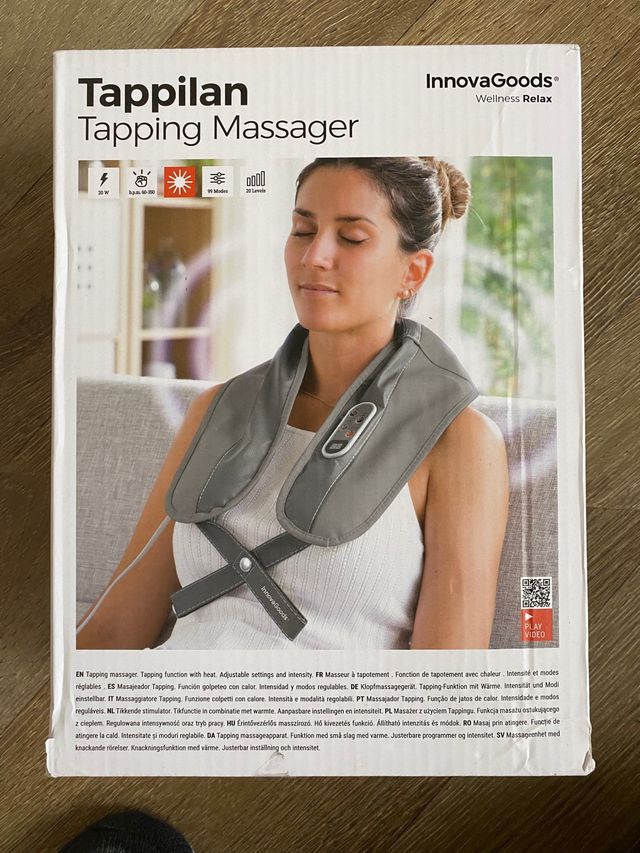 Masajeador tapping massager innova goods