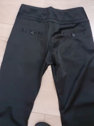 Pantalón vestir de satén 