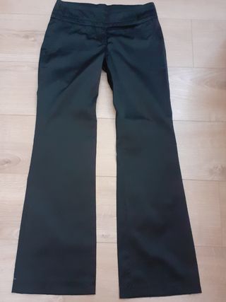 Pantalón vestir de satén 