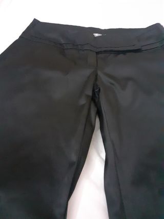 Pantalón vestir de satén 