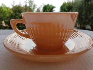 Tazas y platos de café Anchor Hocking Fire King