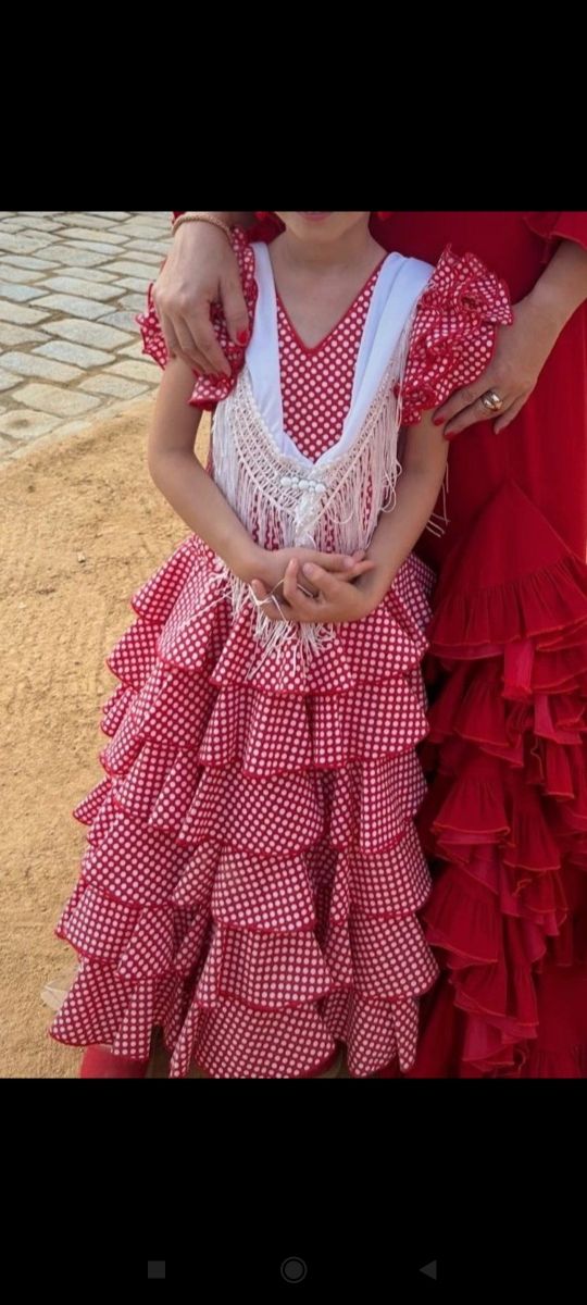 Traje flamenca