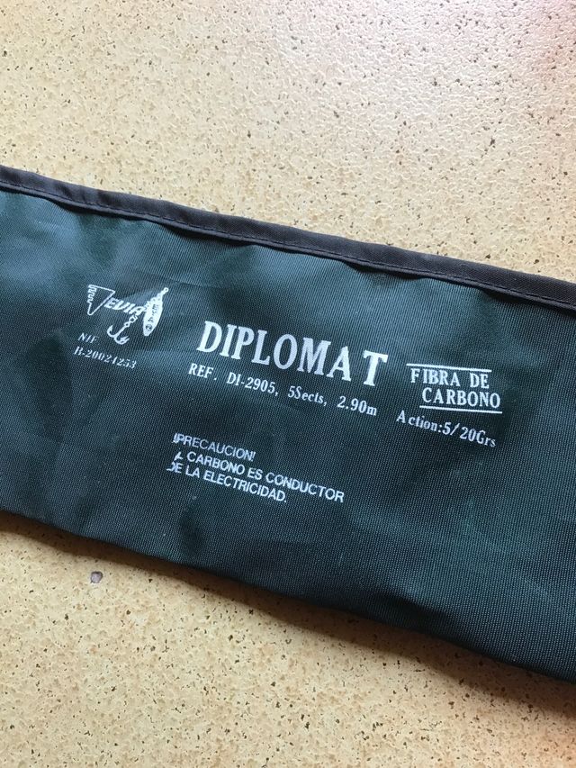 Caña de carbono + carrete