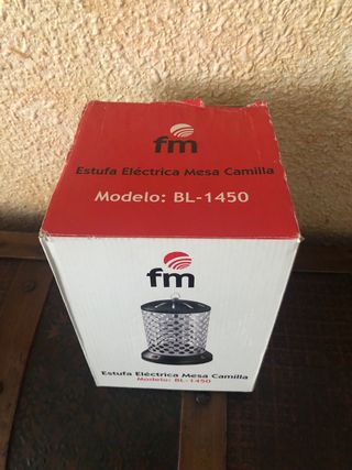 Estufa electrica 