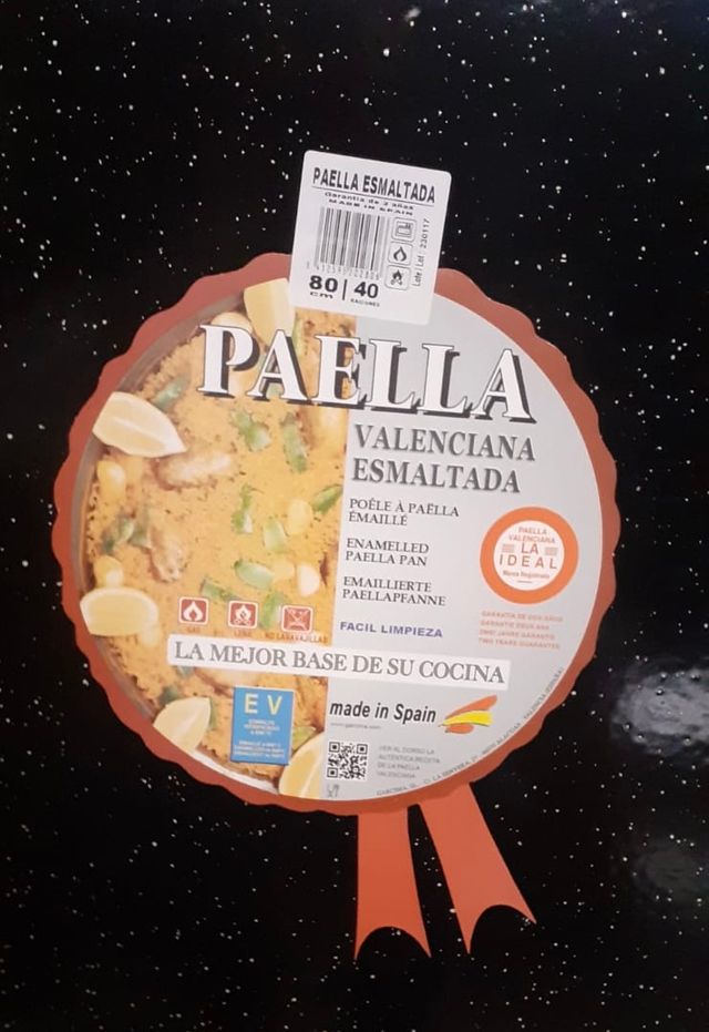 Lote paella 40 raciones