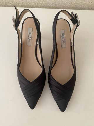 Tacones raso 36 Zendra (El Corte Inglés)