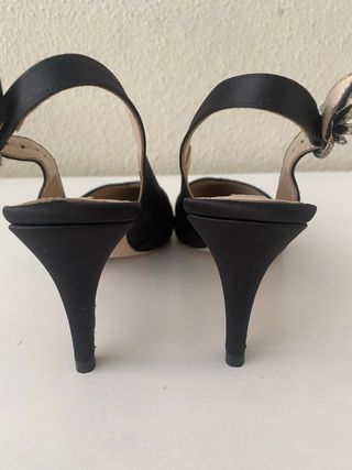 Tacones raso 36 Zendra (El Corte Inglés)