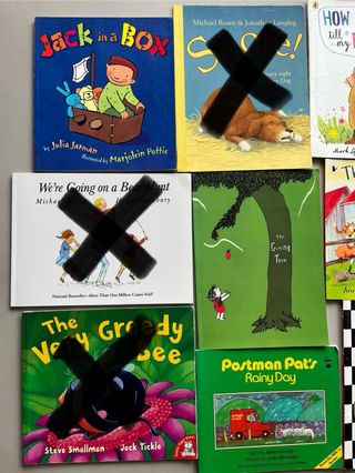 Varios libros en inglés