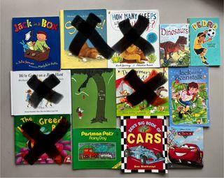 Varios libros en inglés