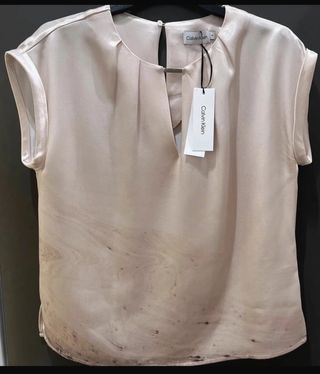 Camisa de Calvin Klein con manga corta TALLA 36
