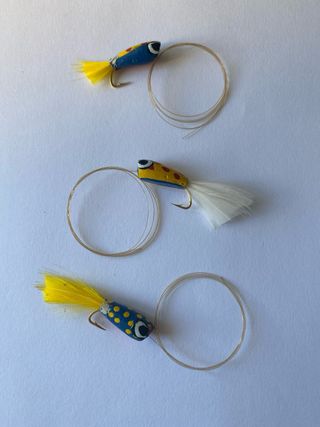 N.3 mini esche artificiali Popper