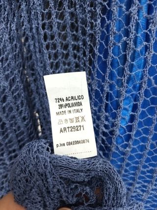 👕Jersey, top calado, 💙 New Collection * t única