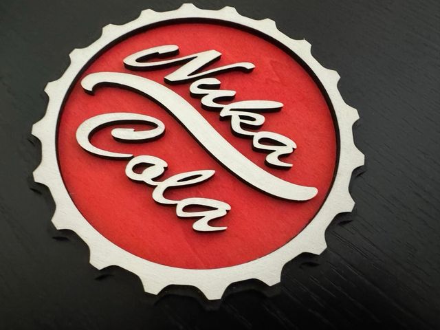 Fallout: Nuka Cola - Wooden Sign