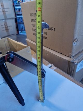 extractor exterior 250mm. rodamientos engranajes