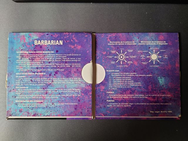 Barbarian IBM PC AMSTRAD