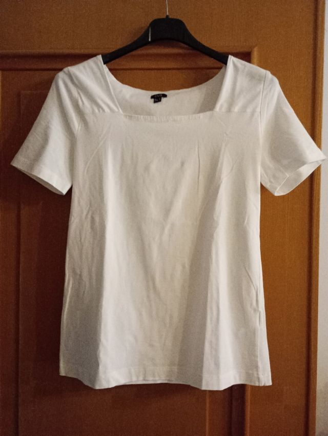 T-shirt bianca donna