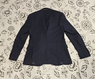 Blazer Mango hombre azul
