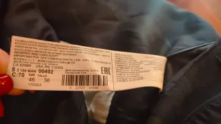 Blazer Mango hombre azul