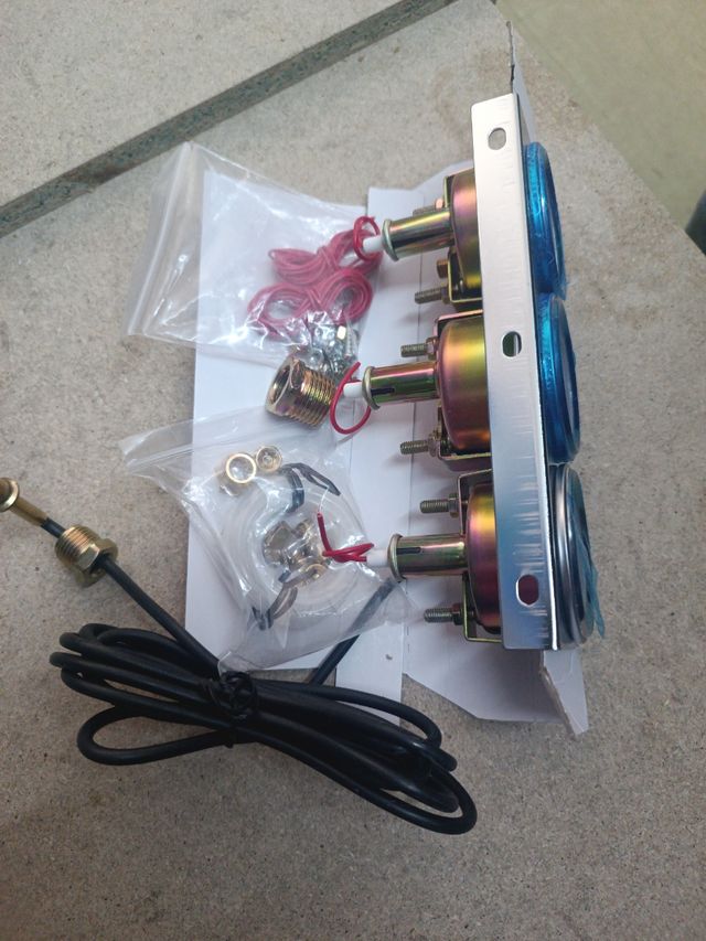 kit medidor temperatura, presión y voltaje