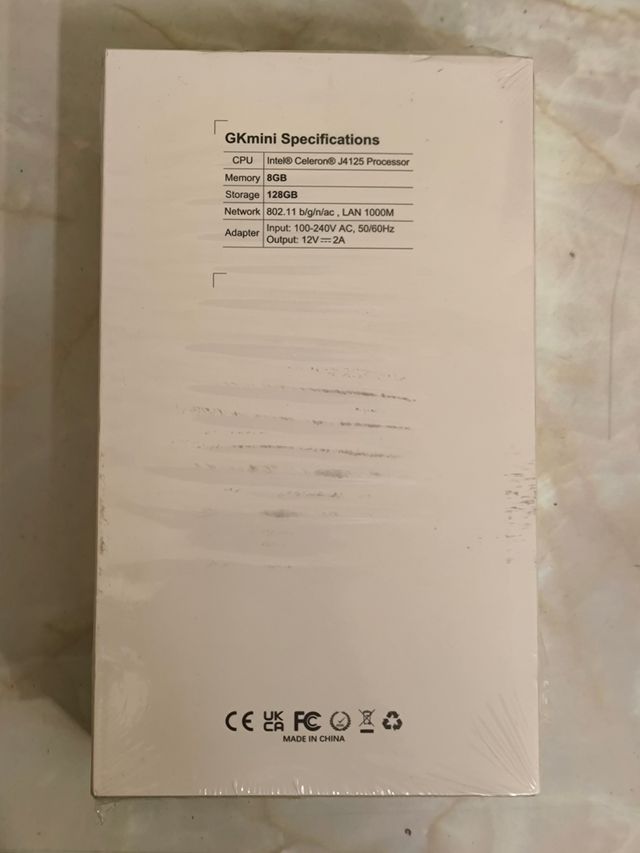 Mini PC Intel J4125  8/128