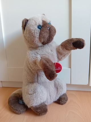 Gato peluche Trudi mediano