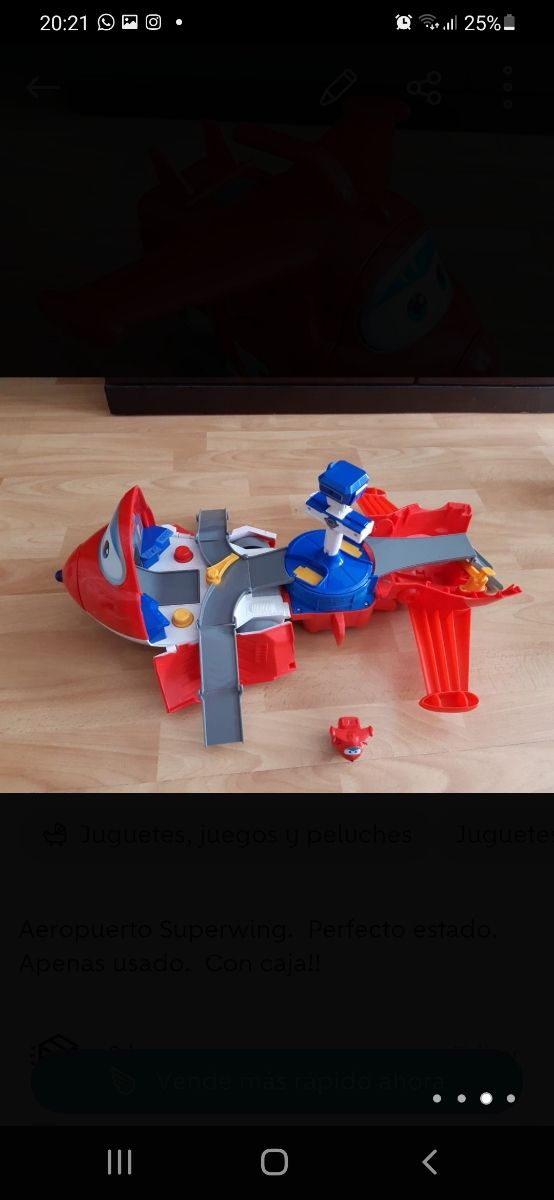 Lote de juguetes Superwing