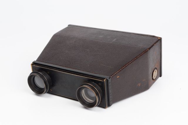 Photo- Jumelle Jules Carpentier ( J.C.) para placa