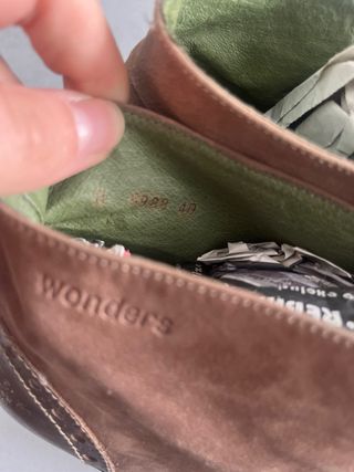 Botines de piel Wonders