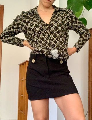 Blusa étnica Zara