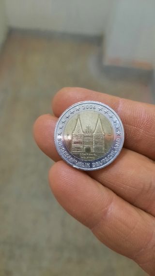  PORTA DI LUBECCA MONETA DA 2 EURO